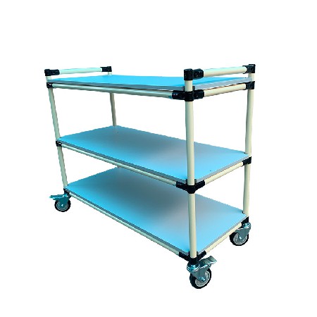 定制精益管物料周轉(zhuǎn)車 車間推車工具車貨架流水線 移動(dòng)置物架帶輪