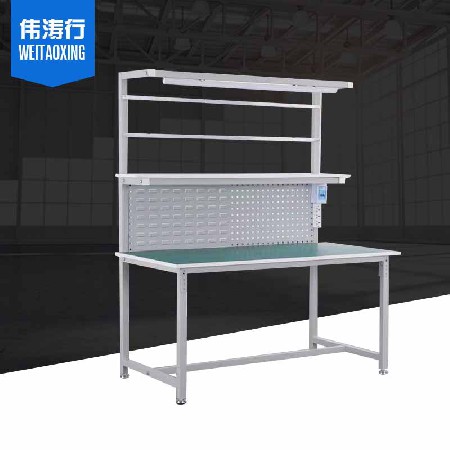 鐵方通工作臺 車間工作臺 鐵方通鐵材操作臺 防靜電維修桌