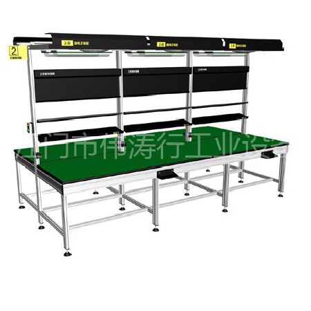 鋁合金工作臺批發 車間框架流水線工作桌 防靜電木板工作臺