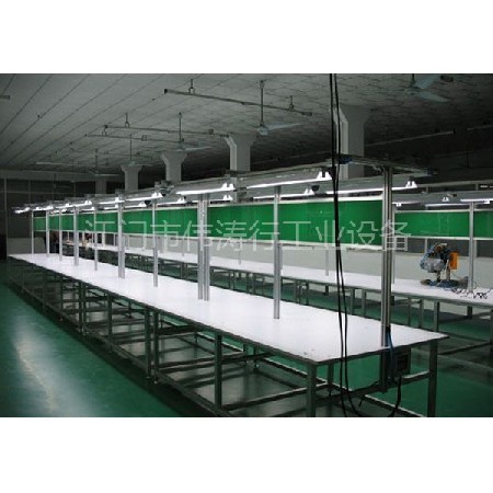 鋁合金工作臺批發 車間框架流水線工作桌 防靜電木板工作臺