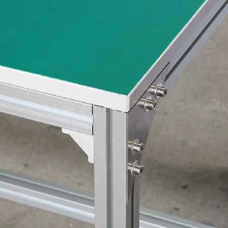 定制鋁型材工作臺 鋁合金防靜電工作臺流水線操作臺兩層工作桌