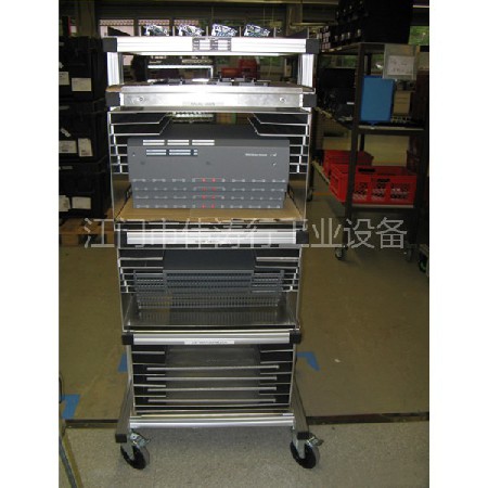 精益管防靜電推車貨架電子車間流水線物料周轉手推車線棒復合管架