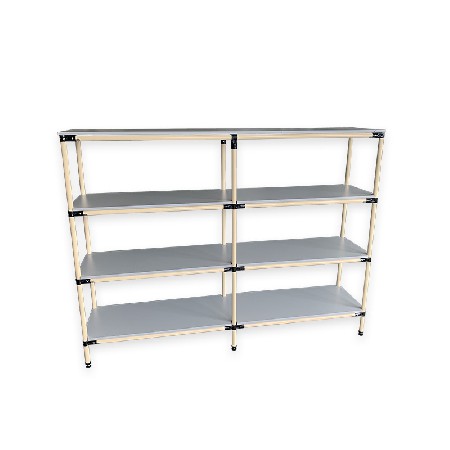 精益管貨架 多層橫梁式可移動(dòng)老化測(cè)試架車間倉(cāng)儲(chǔ)揀貨線棒置物架